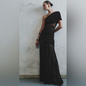 Meshki One-Shoulder Dress